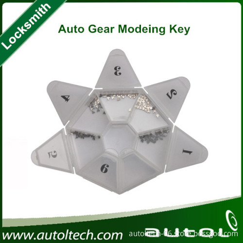 2014 New Arrival Auto Gear Modeing Key Auto Locksmith Tool with High Quality